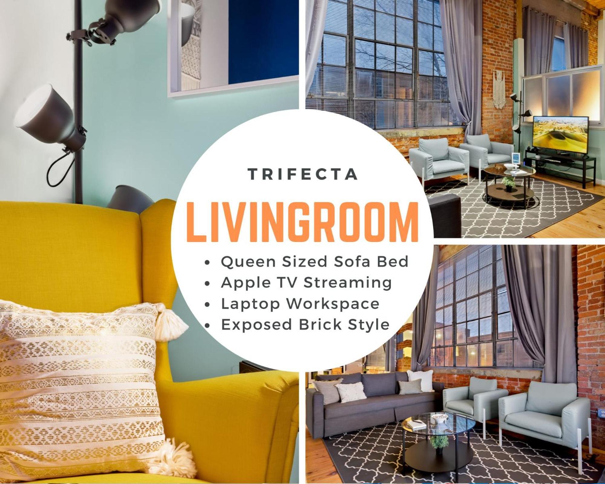 Trifecta Historic Brick 2Br Getaway Superhost Apartment Durham Ngoại thất bức ảnh